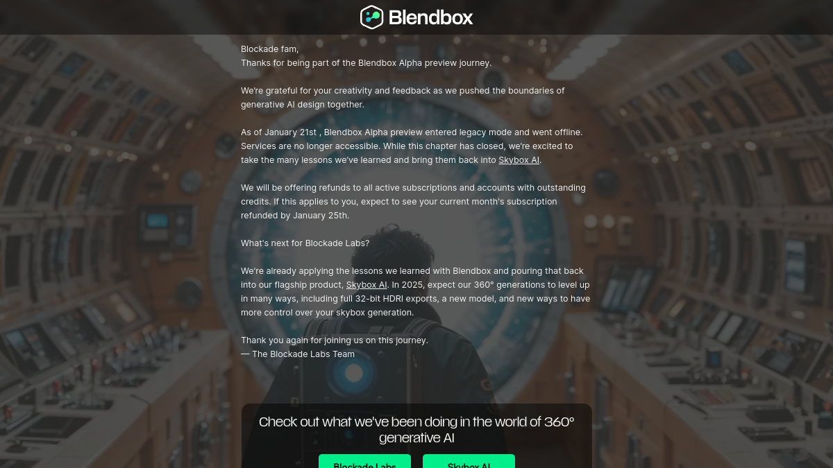 Blendbox官网截图