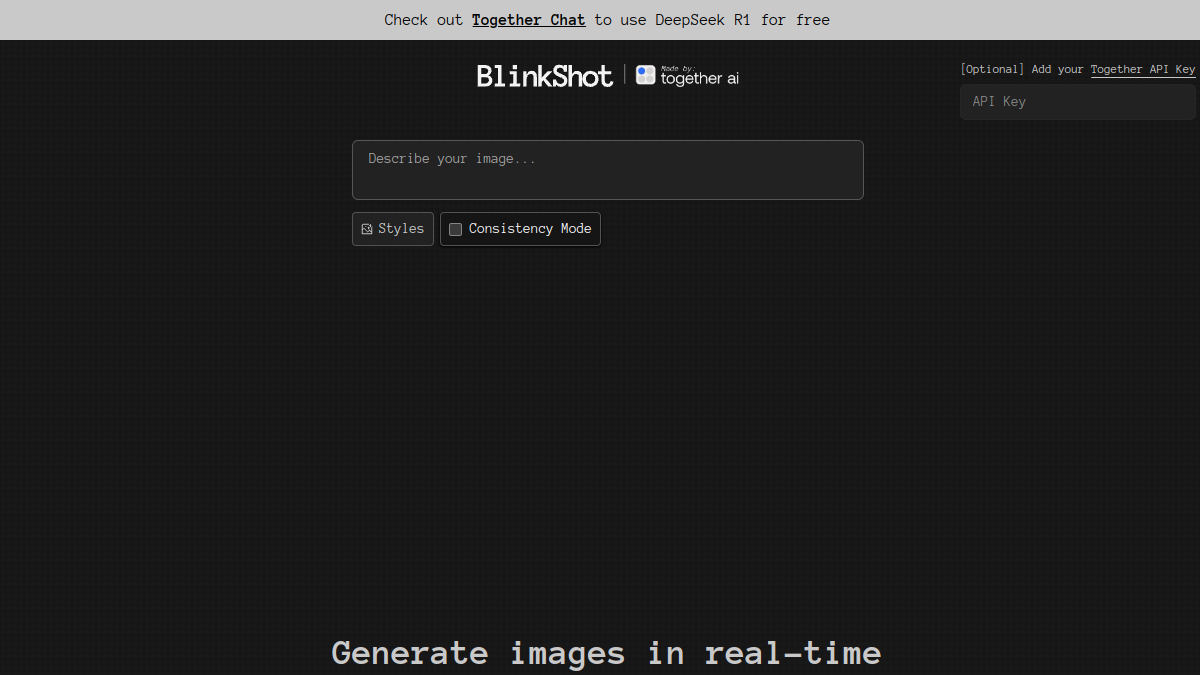 BlinkShot官网截图