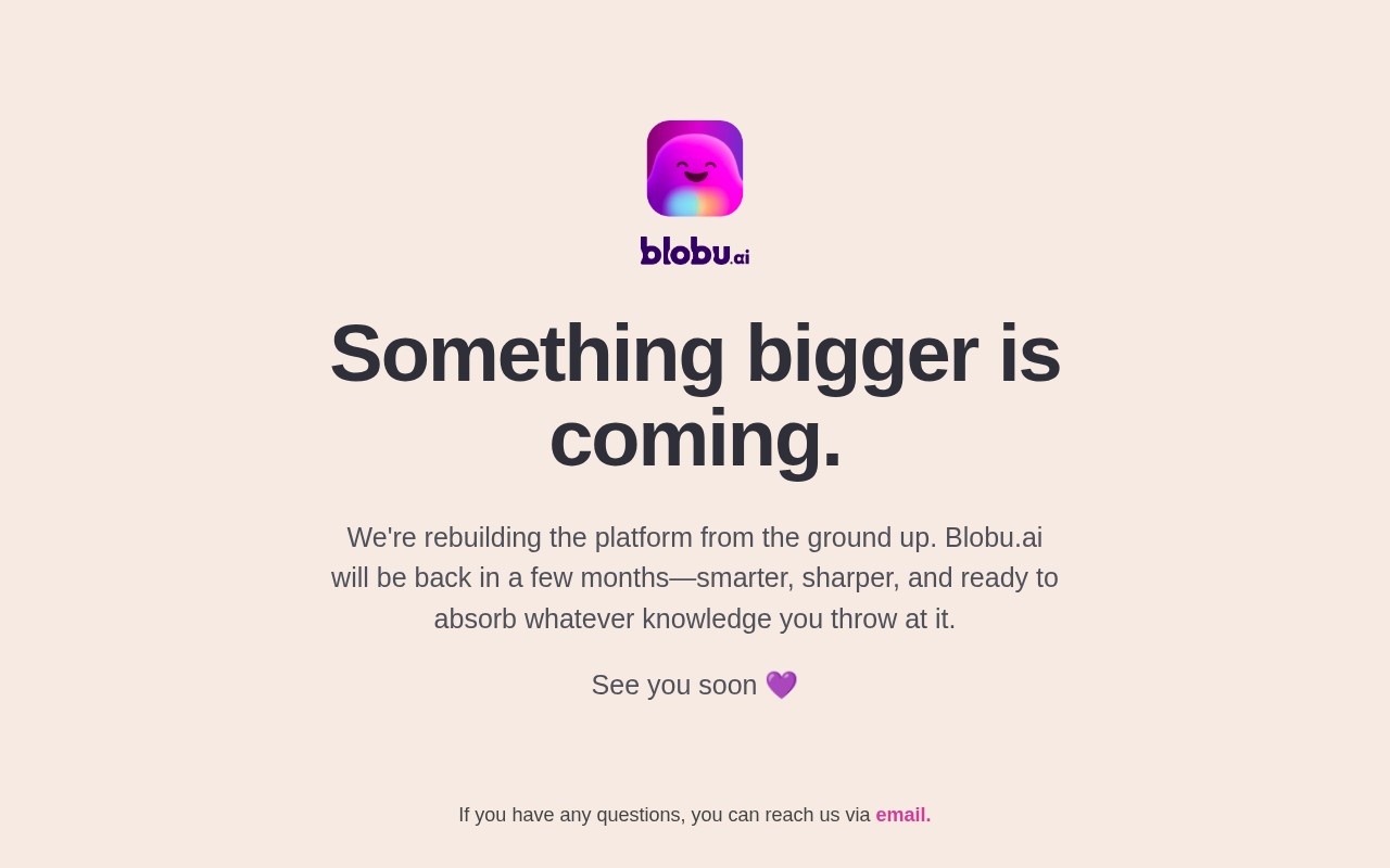 Blobu.ai官网截图