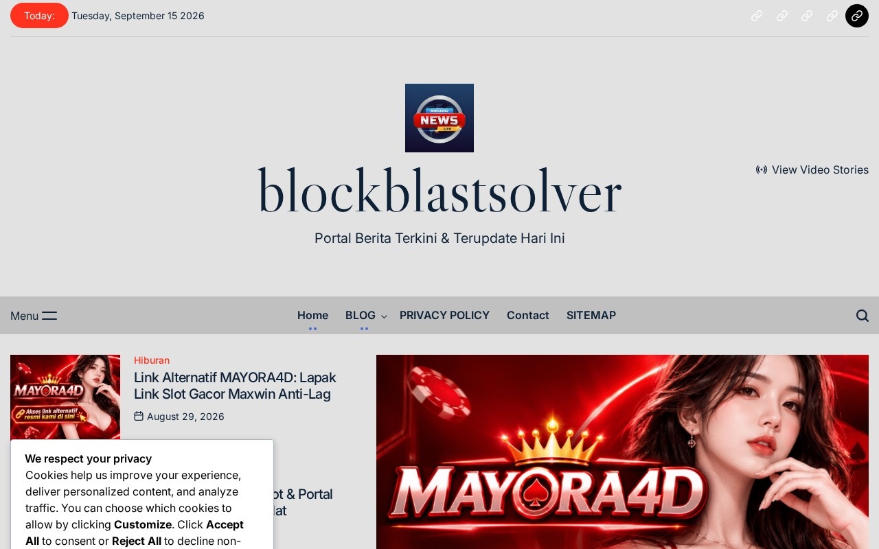 Block Blast Solver官网截图