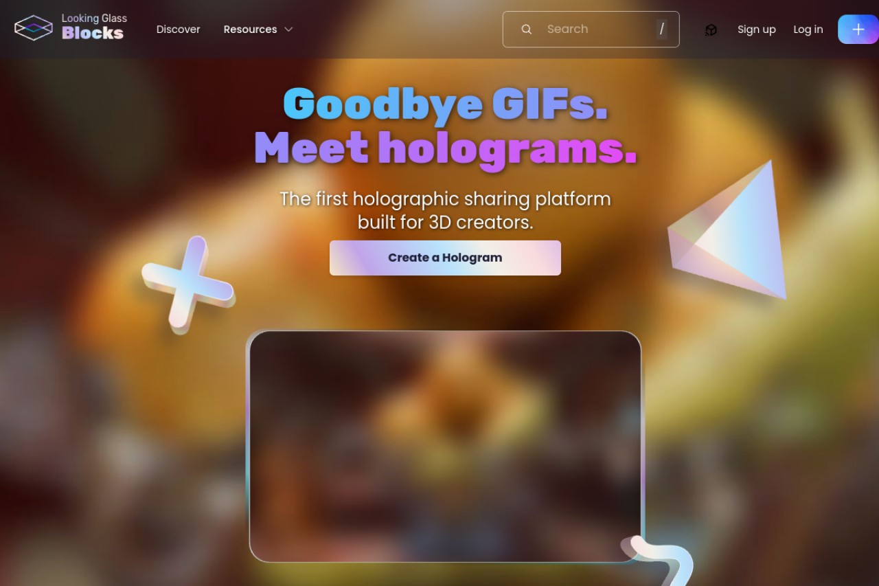 Looking Glass Blocks官网截图