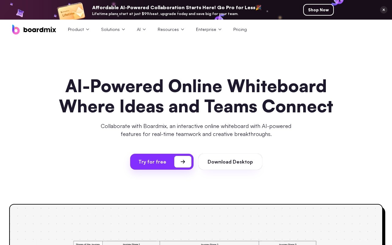 Boardmix官网截图