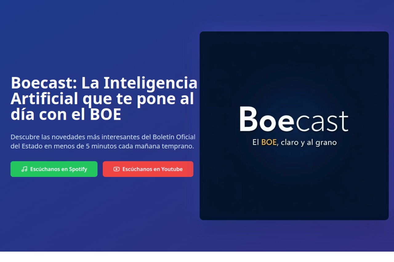 Boecast官网截图