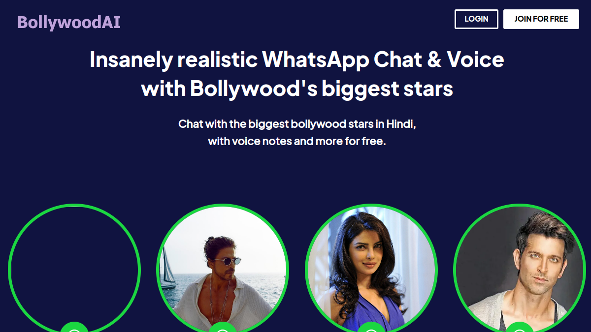 BollywoodAI官网截图