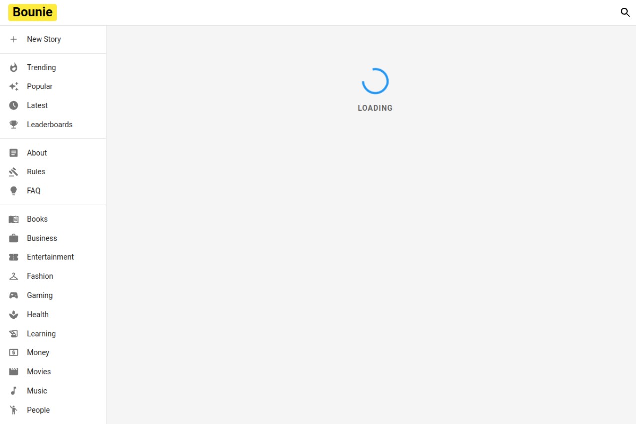 Bounie官网截图