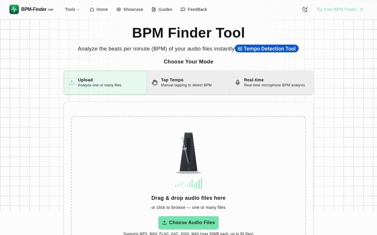 BPM Finder官网截图