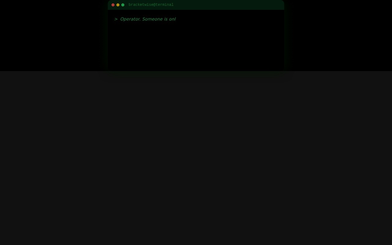 Bracketwise官网截图