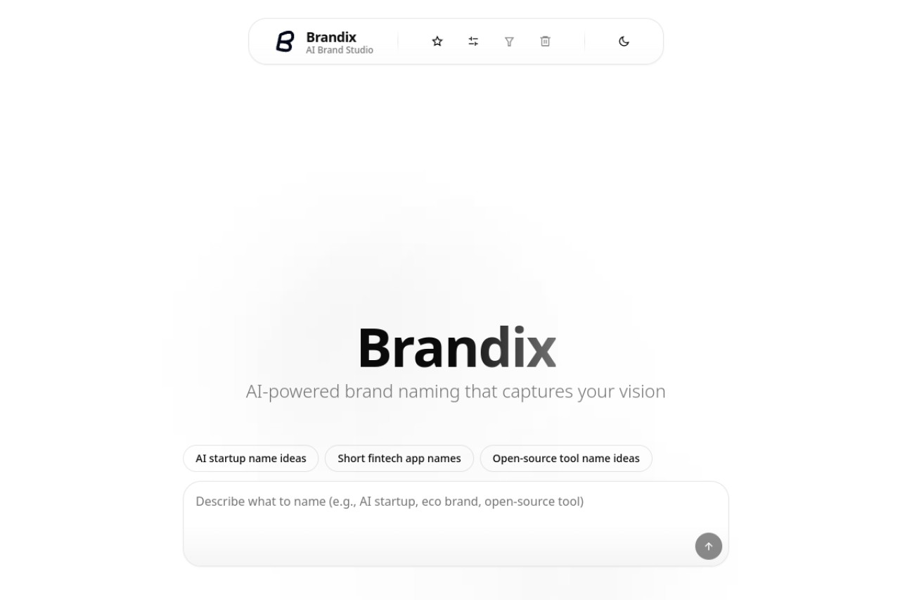 Brandix AI官网截图