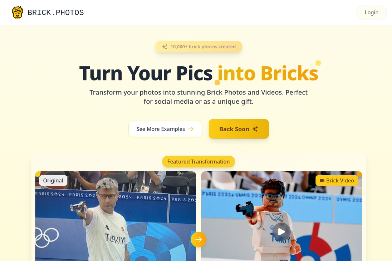 Brick.Photos官网截图