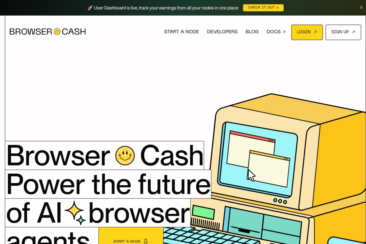 Browser Cash官网截图