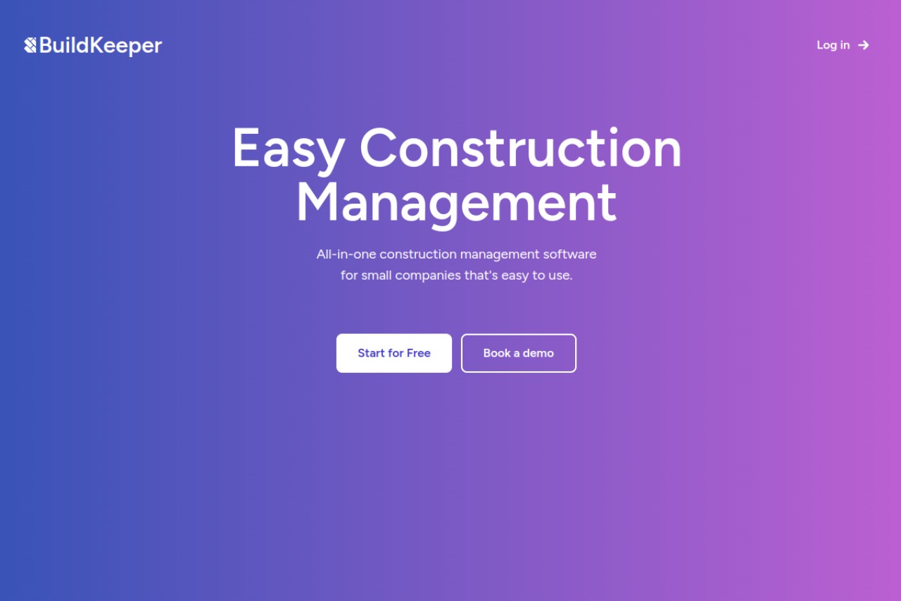 BuildKeeper官网截图
