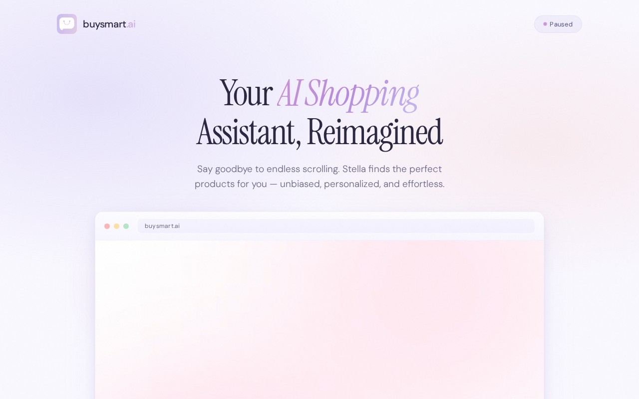 BuySmart.ai官网截图