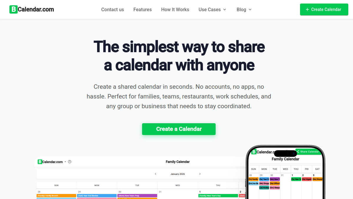 CalendarScan官网截图