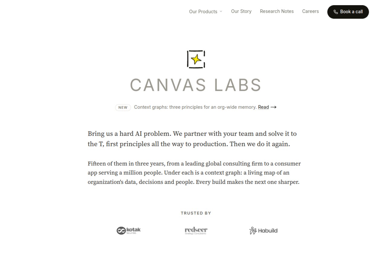 Canvas Builders Program官网截图