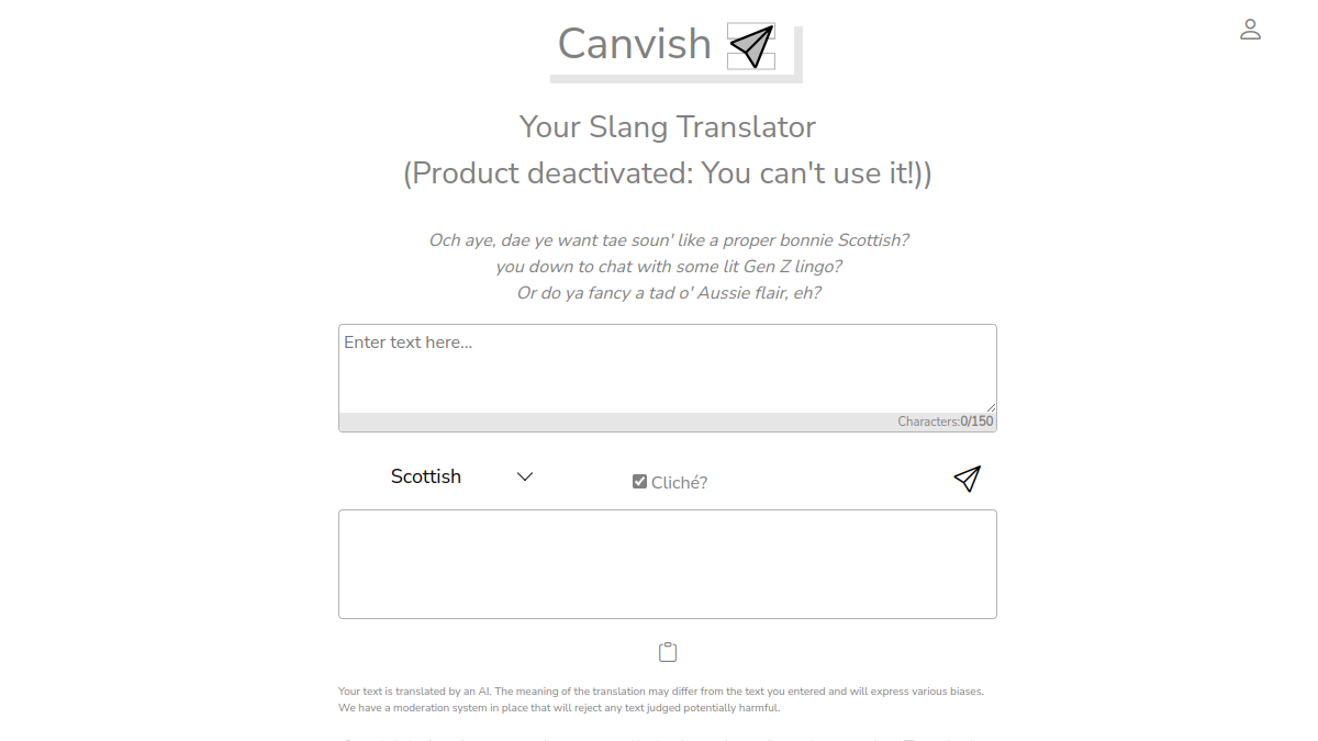 Canvish官网截图