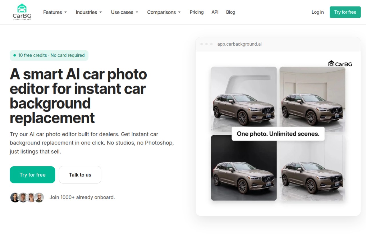 Car Background AI官网截图