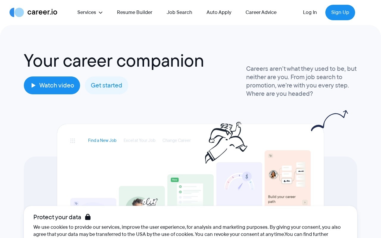 Career.io官网截图