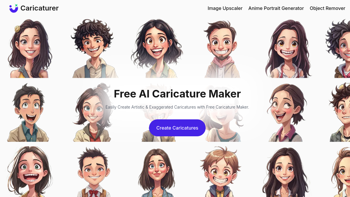 Caricaturer.io官网截图