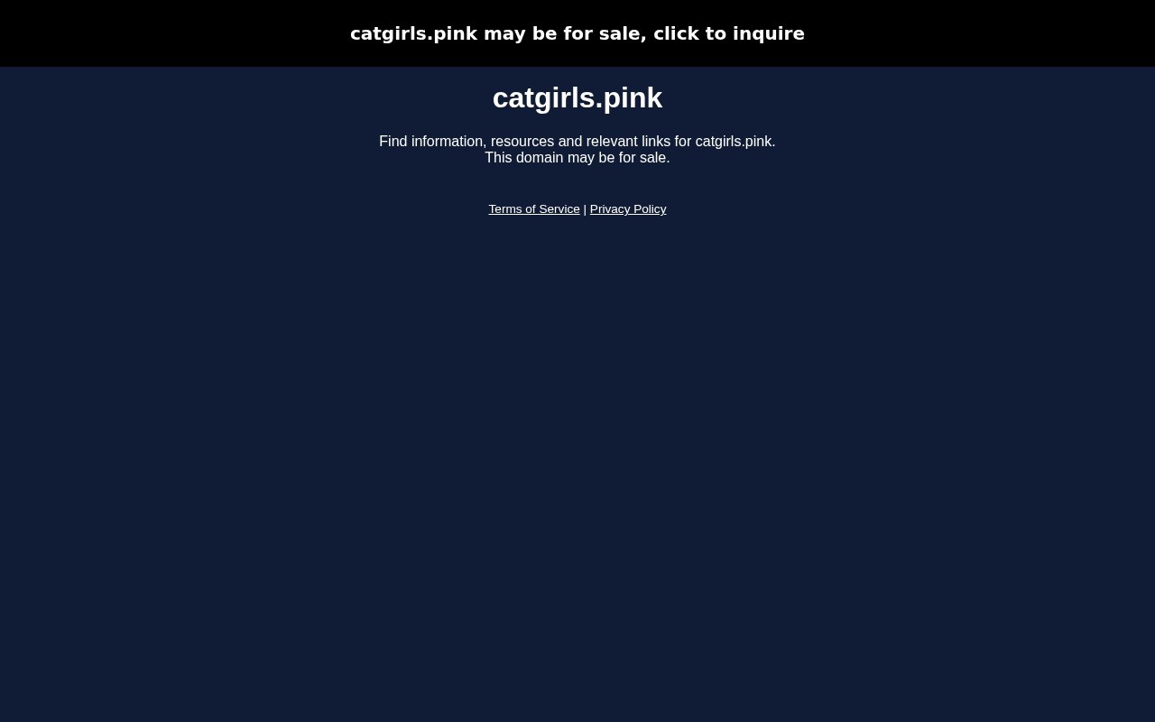 PinkCatgirls官网截图