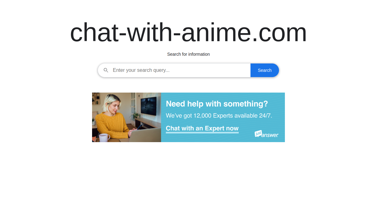 Chat With Anime官网截图