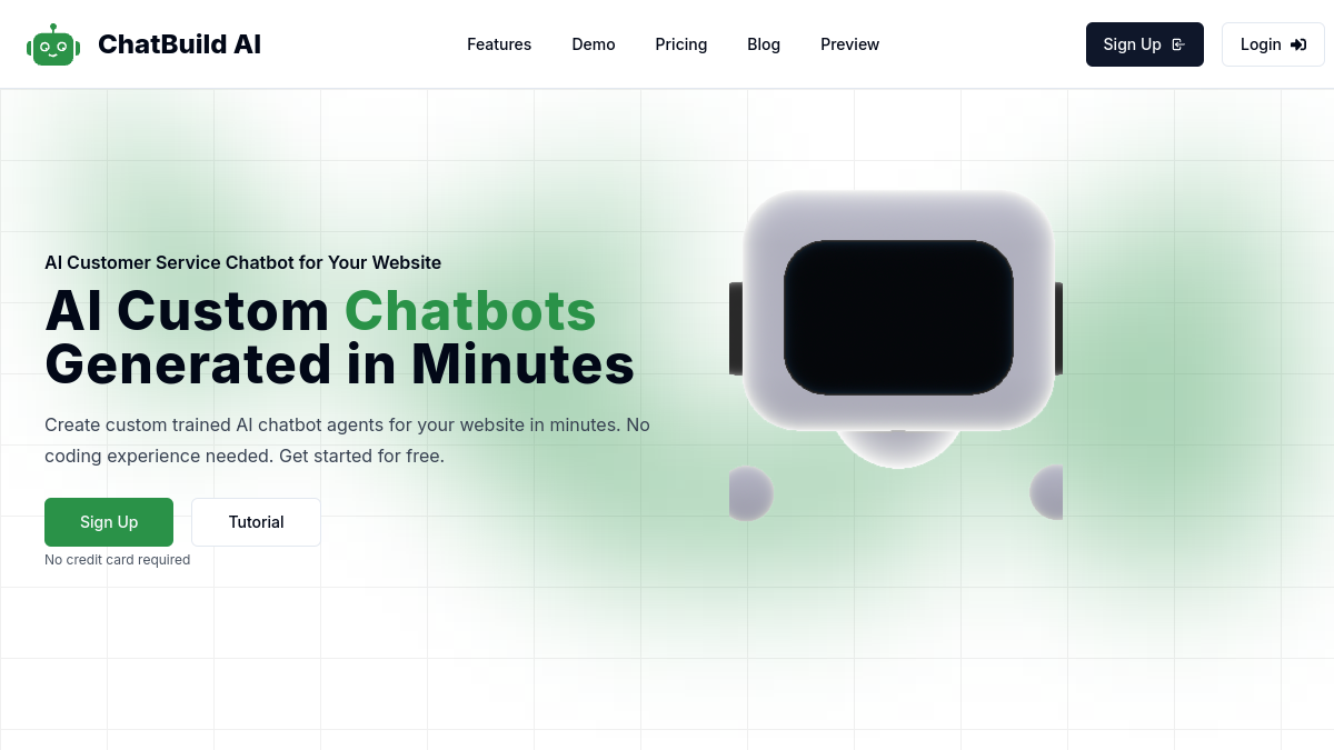 ChatBuild AI官网截图