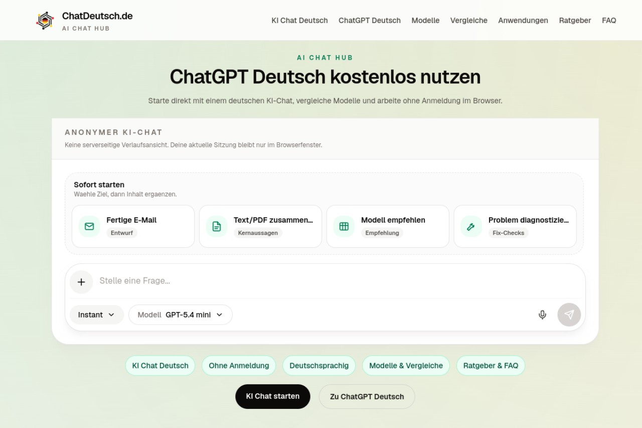 ChatDeutsch官网截图