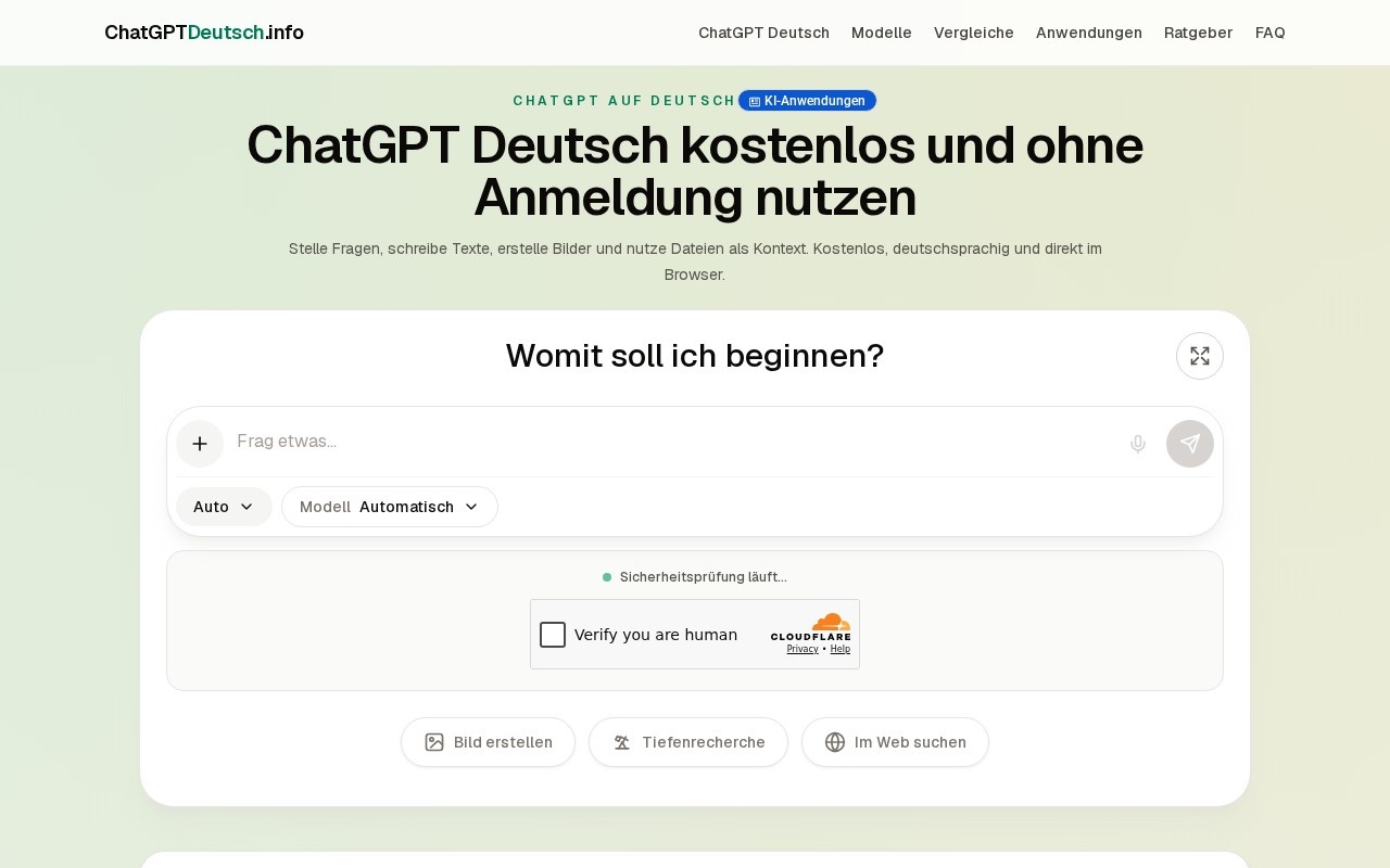 ChatGPTDeutsch官网截图