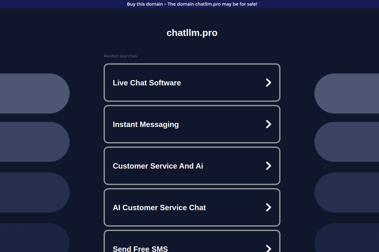 ChatLLM Pro官网截图