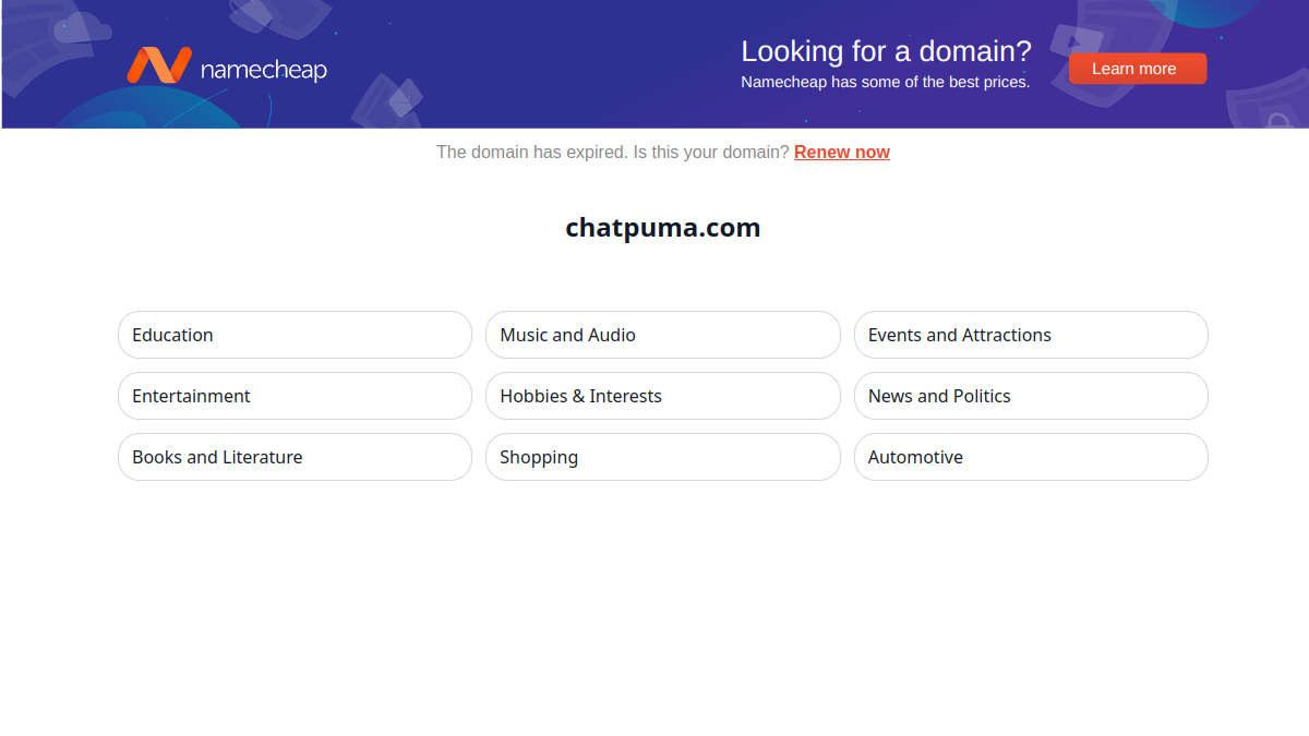 ChatPuma官网截图