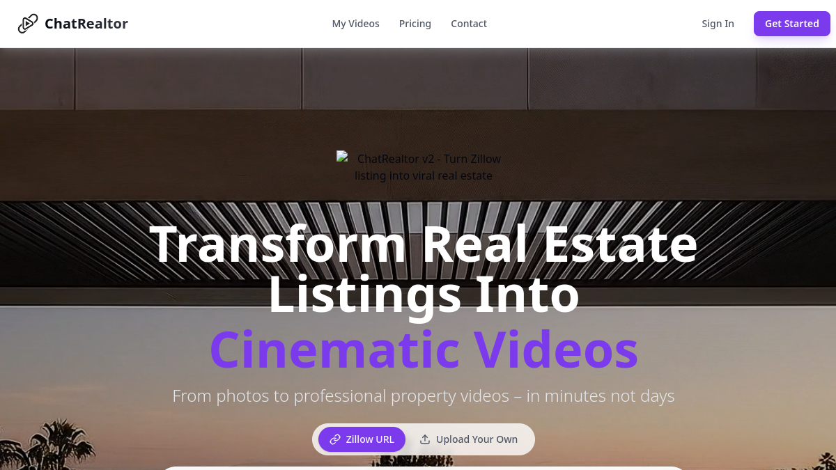 ChatRealtor官网截图