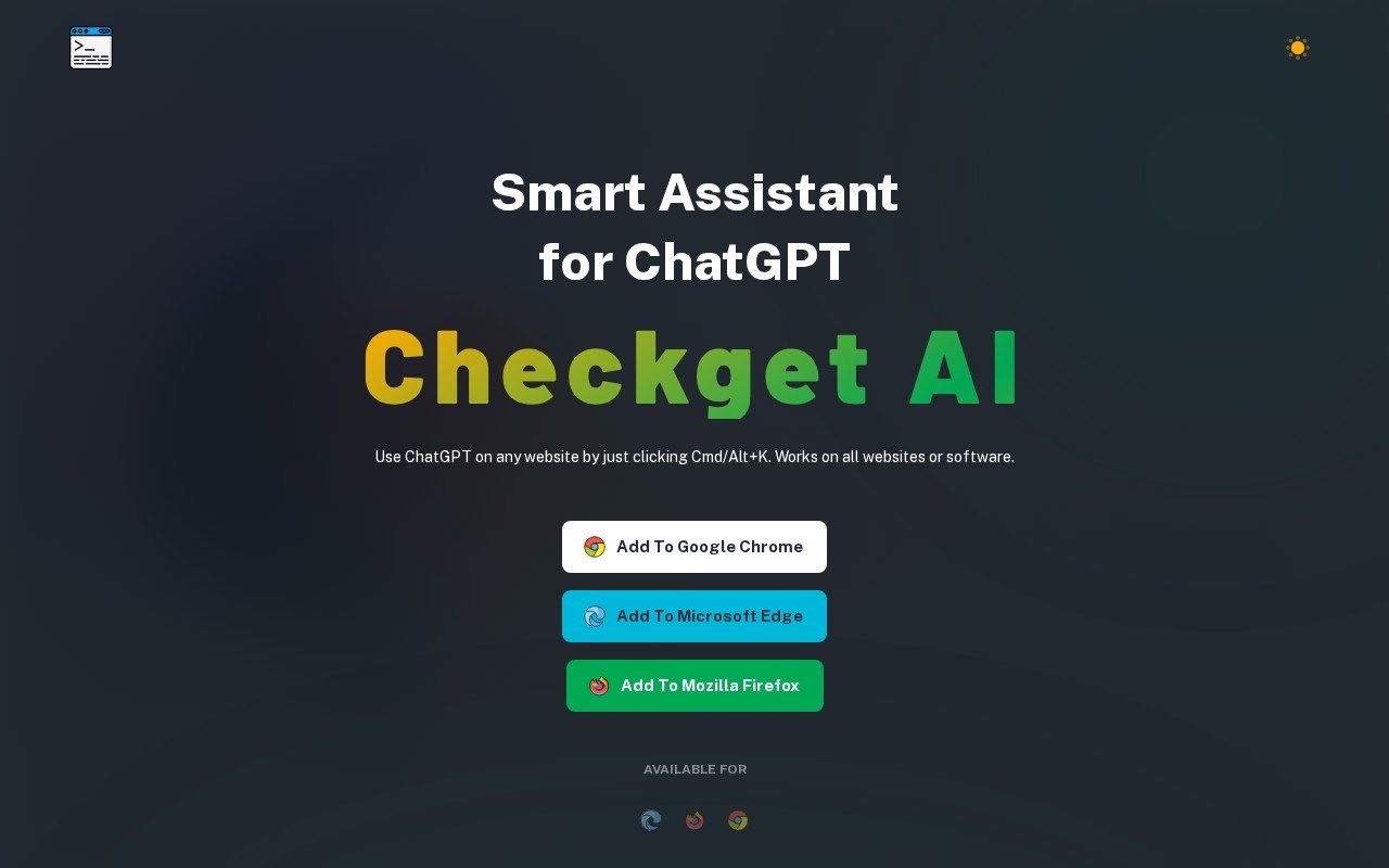 Checkget AI官网截图