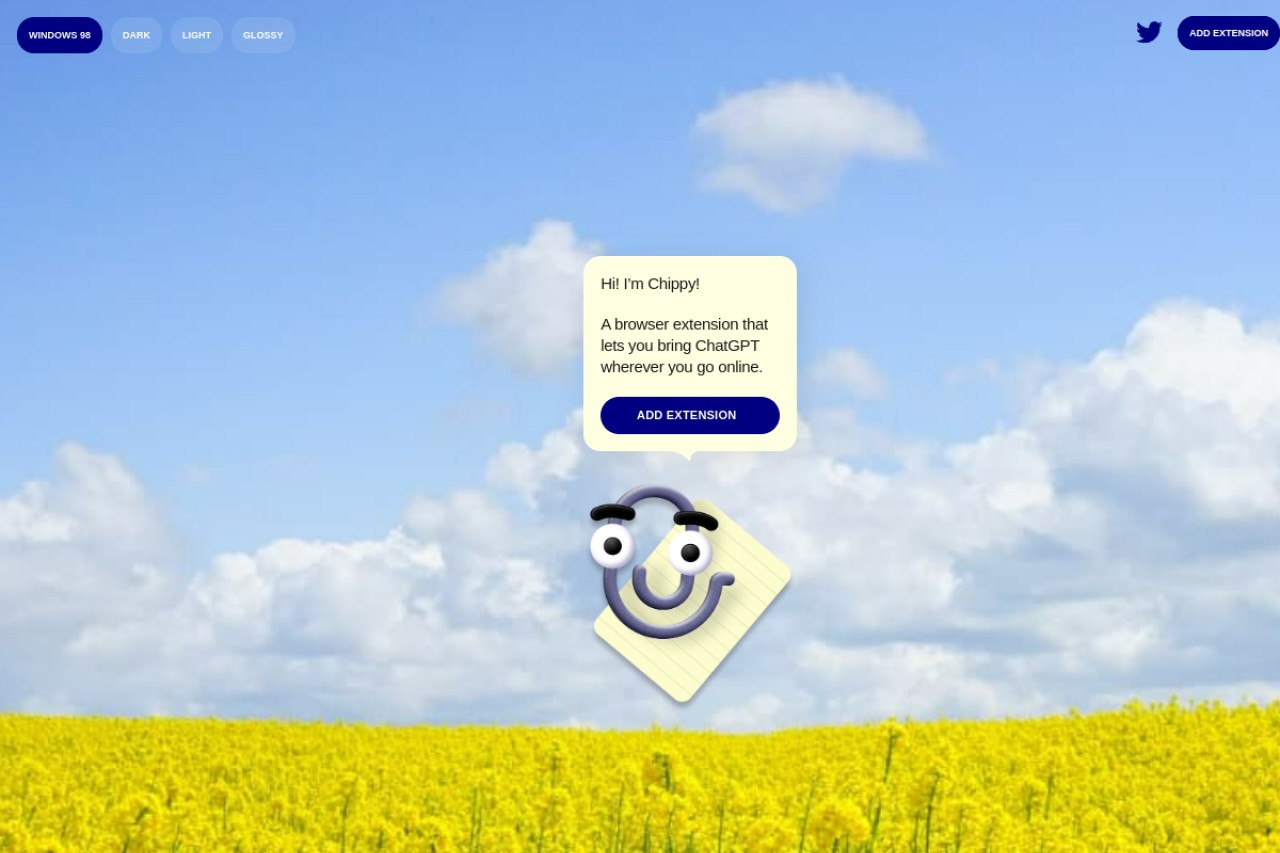 Chippy官网截图