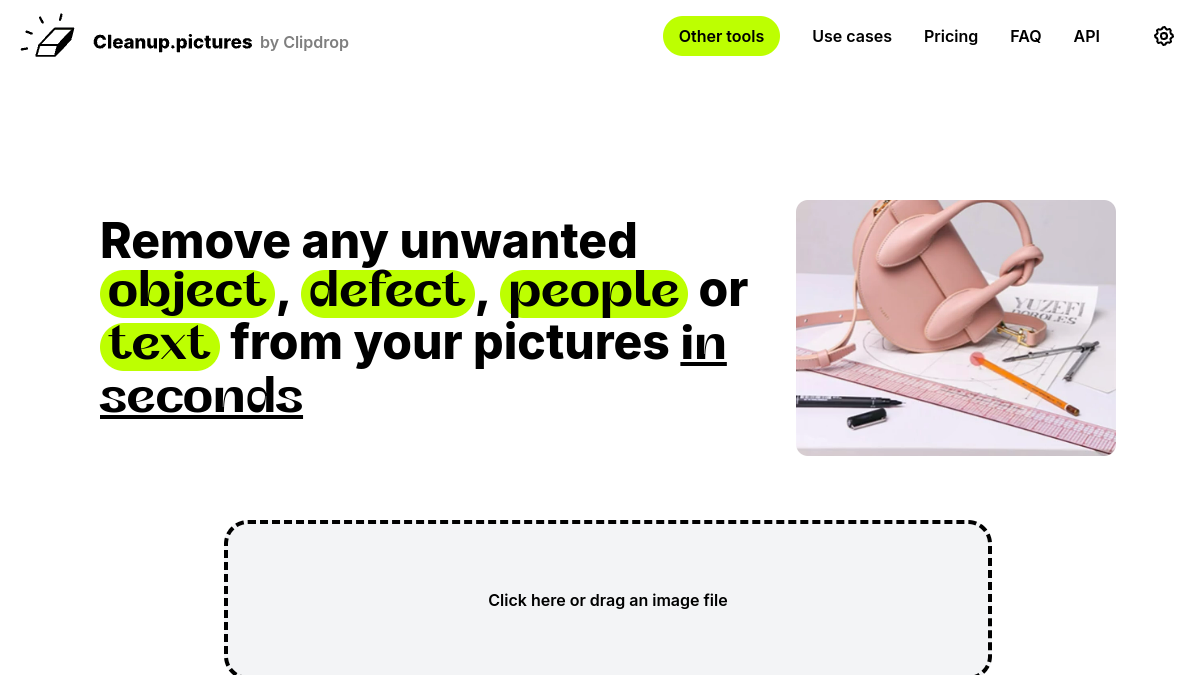 Cleanup.pictures官网截图
