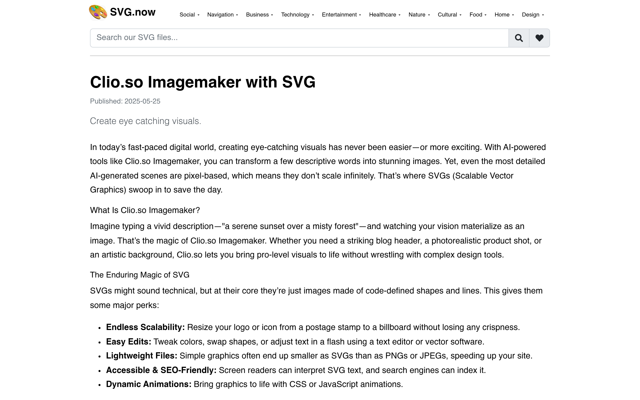 Clio Image Maker官网截图