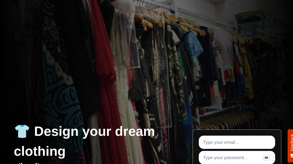 ClothingAI官网截图