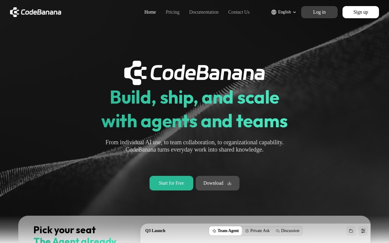 CodeBanana官网截图