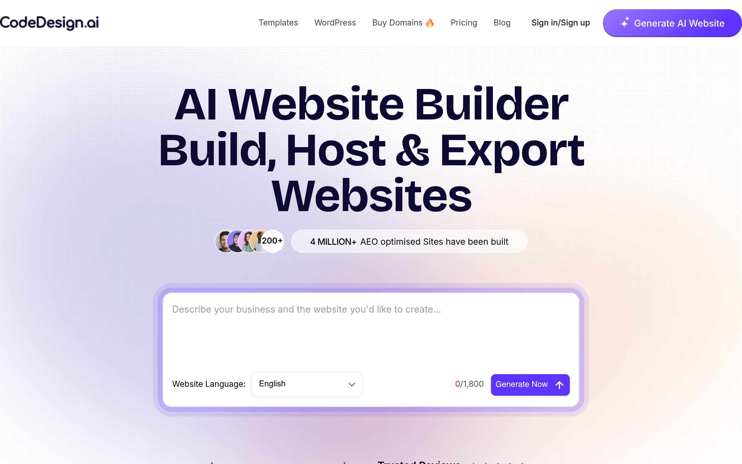 CodeDesign.ai官网截图