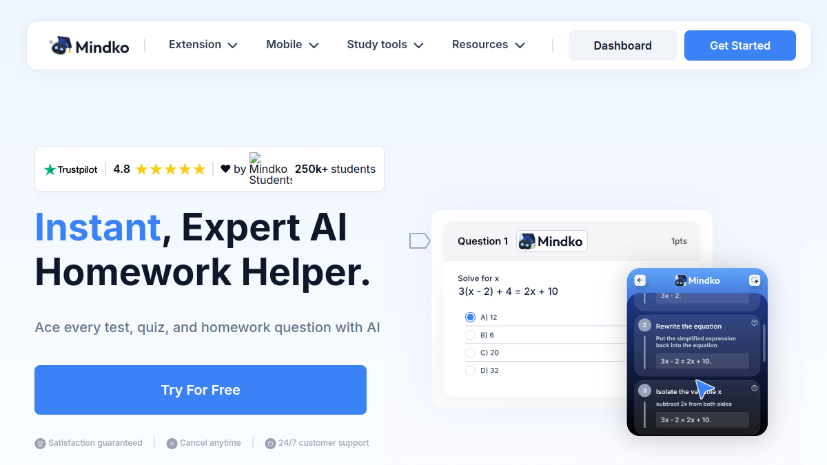Homework Solver by College Tools官网截图
