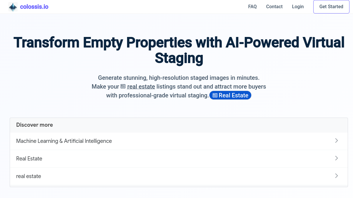 AI images for hospitality providers官网截图