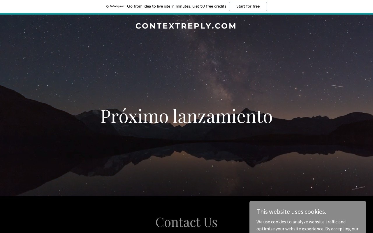 ContextReply官网截图