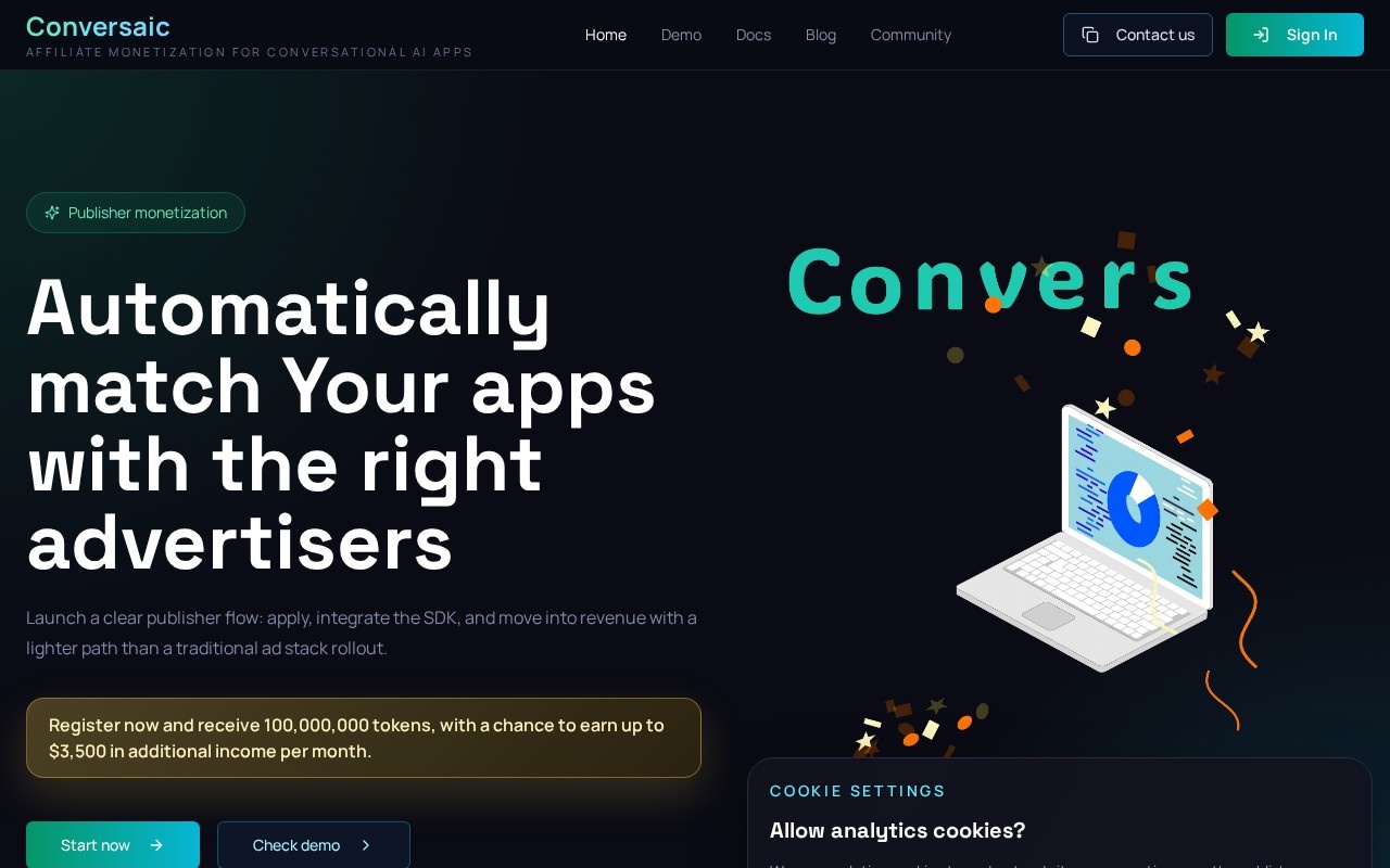 conversaic官网截图