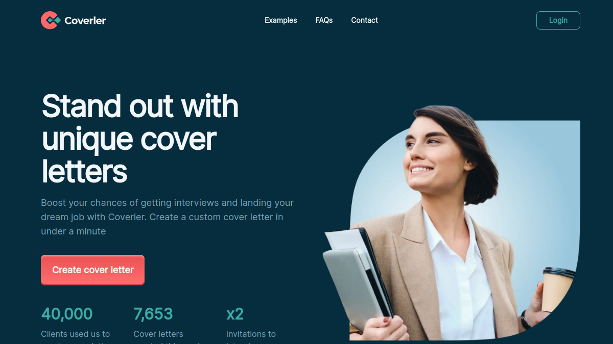 Coverler官网截图