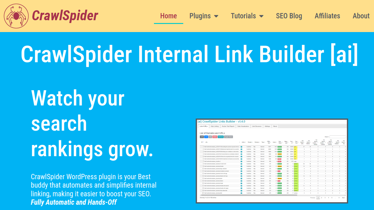 CrawlSpider Internal Link Builder官网截图