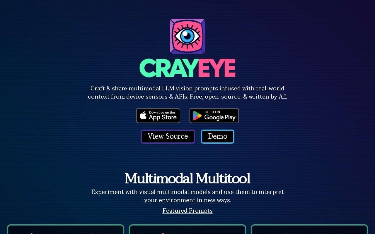 CrayEye官网截图