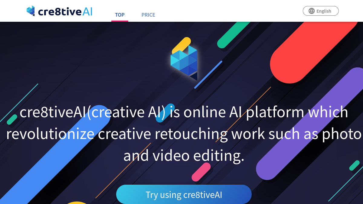 Cre8tiveAI官网截图