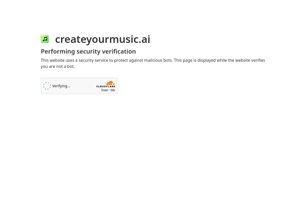 CreateYourMusic AI官网截图