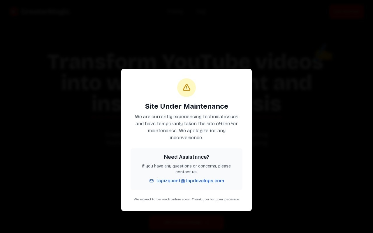 CreatorMagic官网截图