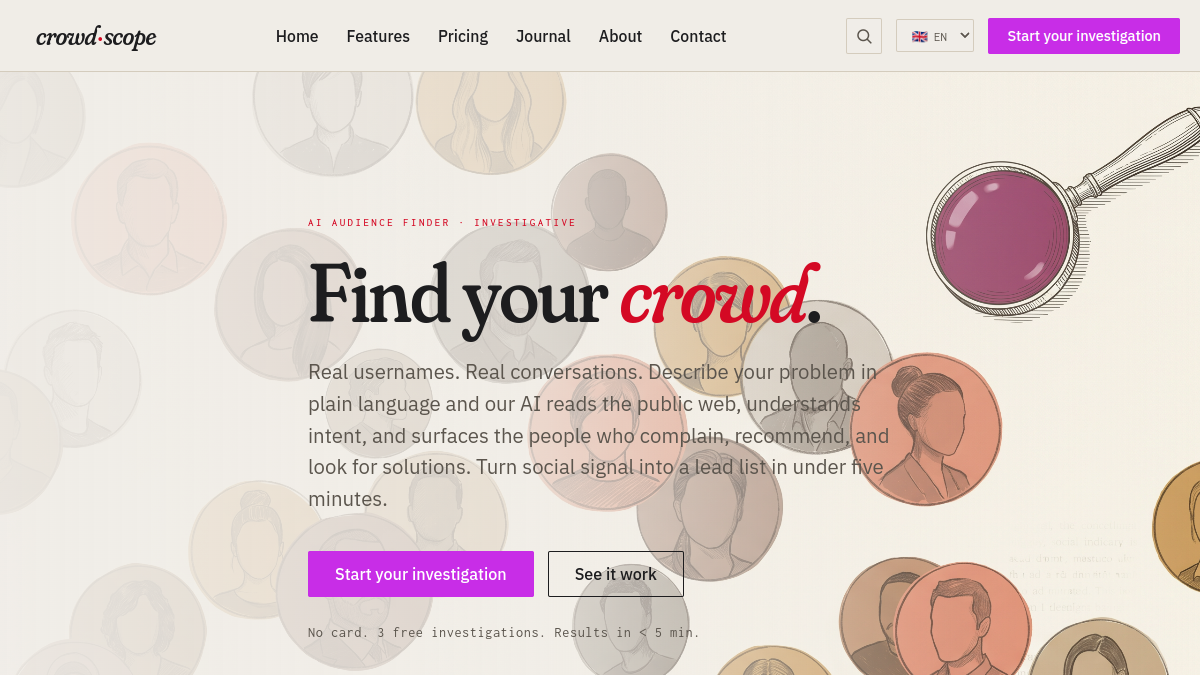 Crowd Source官网截图