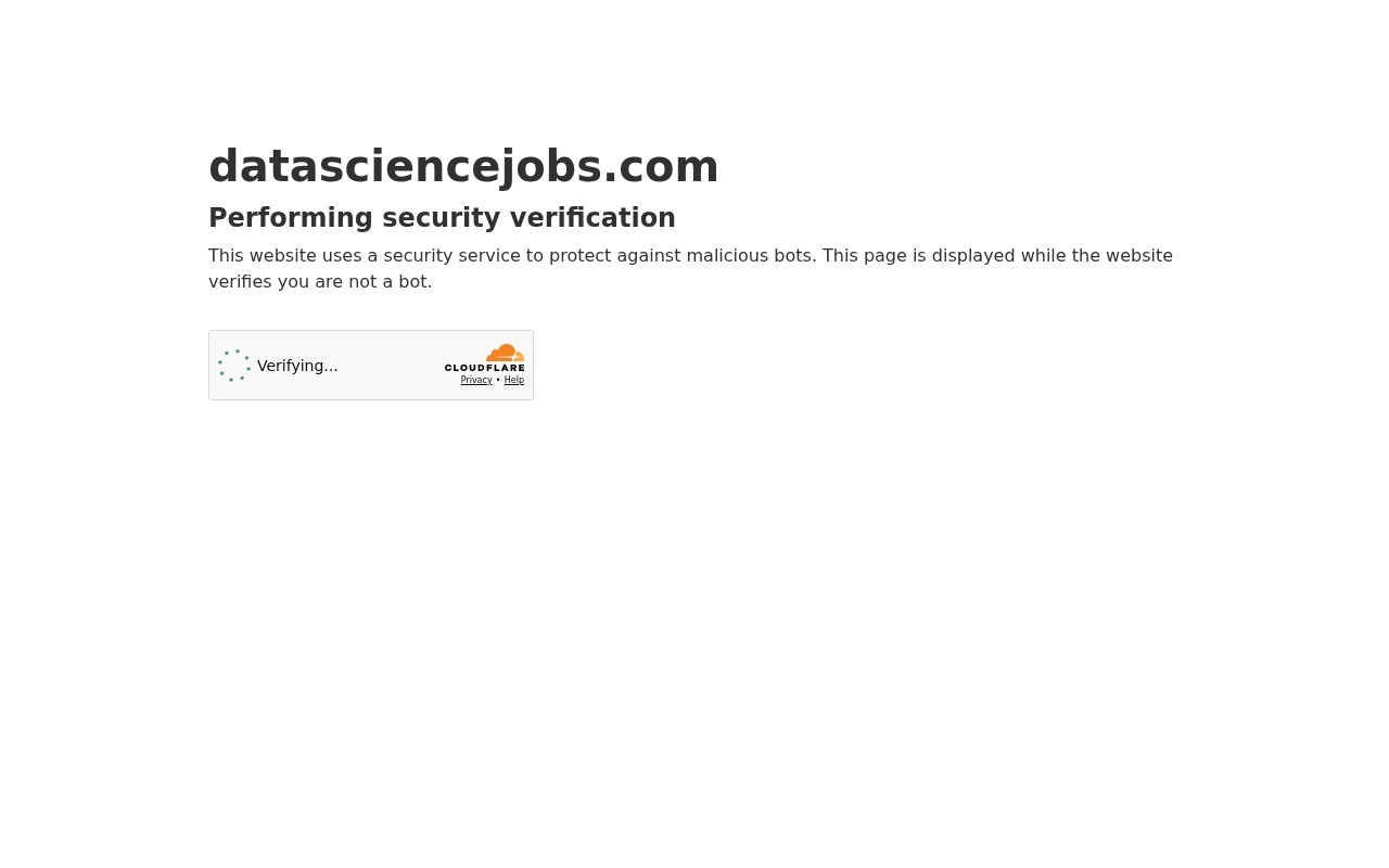 DataScienceJobs.com官网截图