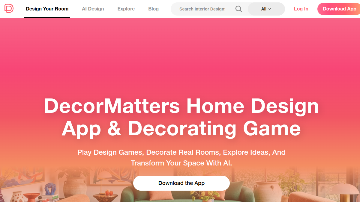 DecorMatters官网截图